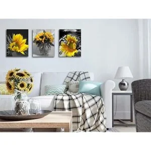 Ardemy Lienzo con diseño de girasol para pared diseño de_2