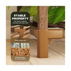 Bamworld Soportes para plantas de interior estante de_3