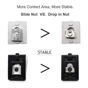 Juego de conectores TSolt de 1.0 in x 1.0 in serie 1010_4