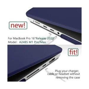 MEEgoodo Funda para MacBook Pro de 16 pulgadas A2485 M1_2