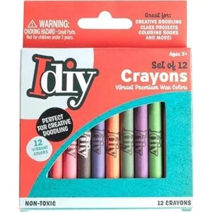 IDIY Cajas envueltas individualmente con crayones de cera_2