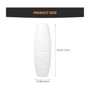 Beaupretty Pantalla de lámpara de pie de papel cubierta_2