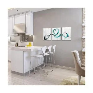 Artmyharbor Arte de pared de vino de 3 piezas decoración_4