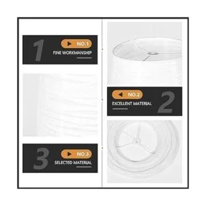 Beaupretty Pantalla de lámpara de pie de papel cubierta_4