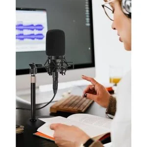 AT2020 Soporte para micrófono de escritorio altura_7