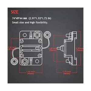 Hamolar Paquete de 3 unidades de audio para automóvil 150_5