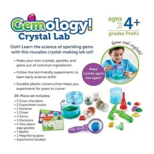 Learning Resources Gemology Crystal Lab juguetes STEM_5