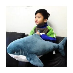 Ryttir Almohada gigante de peluche de tiburón de 30_5