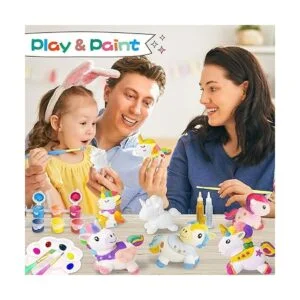 SpringFlower Juguetes de regalo de unicornio para niñas de_3