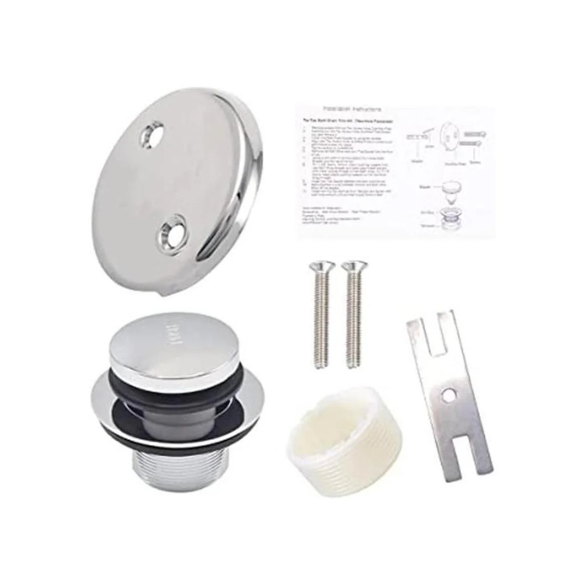 ZOEHE STORE Escurridor de baño con punta y placa frontal_1