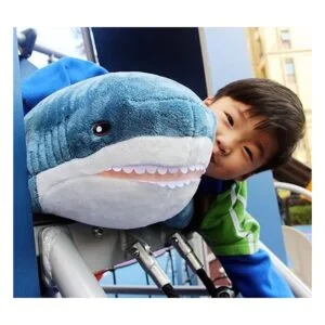 Ryttir Almohada gigante de peluche de tiburón de 30_4