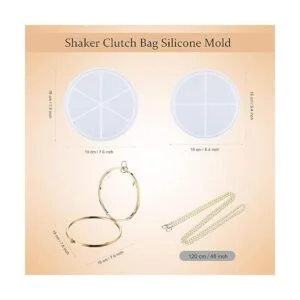 Shaker Juego de moldes de silicona para hacer bolsas_2