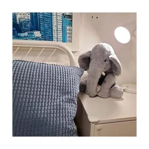 WEIGEDU Peluche de elefante gigante de peluche suave y_6