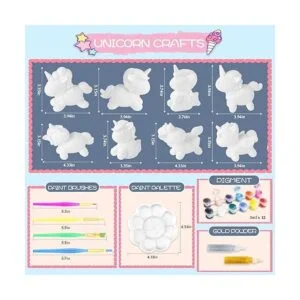 SpringFlower Juguetes de regalo de unicornio para niñas de_6