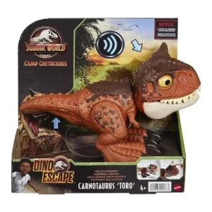 Jurassic World Camp Cretácico Chompin Carnotaurus Toro_6