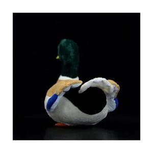Kawaii Juguete de peluche realista de pato de peluche de_4