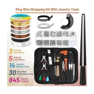 Audab Kit de suministros de fabricación de joyas kit de_2