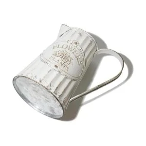 Fauevav Jarra galvanizada antigua jarra de agua retro_5