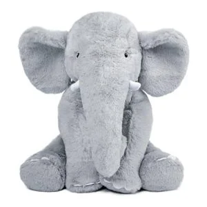 WEIGEDU Peluche de elefante gigante de peluche suave y_2