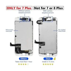 Mobkitfp Pantalla LCD de repuesto para iPhone 7 Plus_3