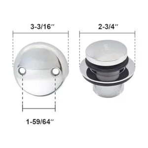 ZOEHE STORE Escurridor de baño con punta y placa frontal_7