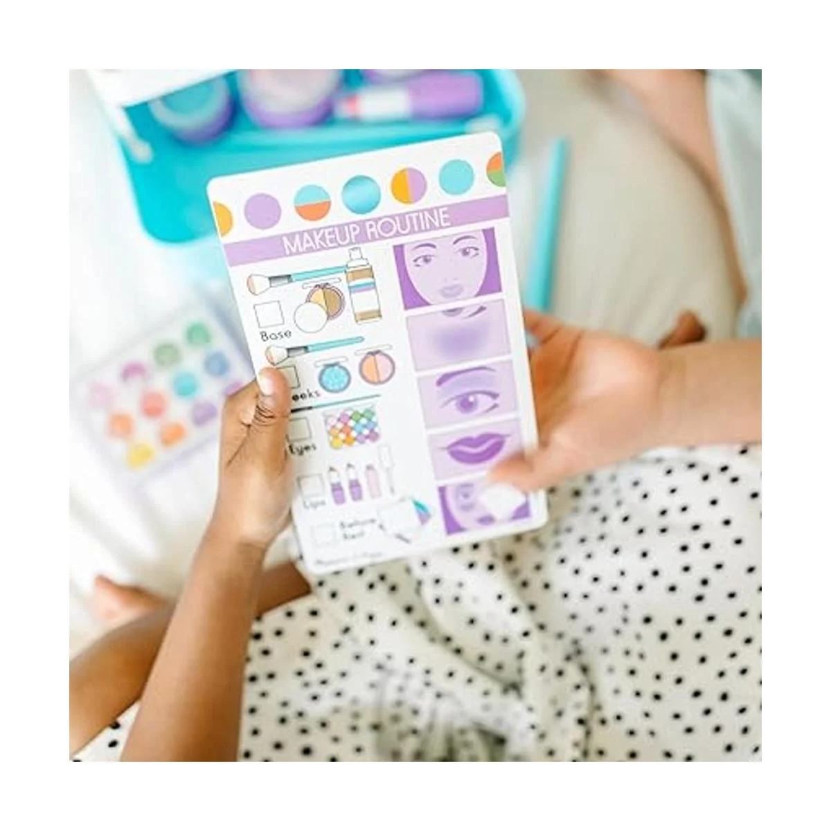 Melissa Doug Love Your Look Juego de kit de maquillaje_6