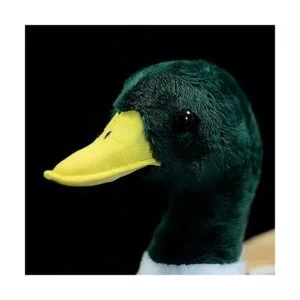 Kawaii Juguete de peluche realista de pato de peluche de_5
