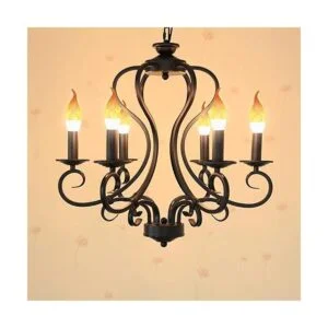 Lpraer Paquete de 6 bombillas LED E26 con efecto de llama_2