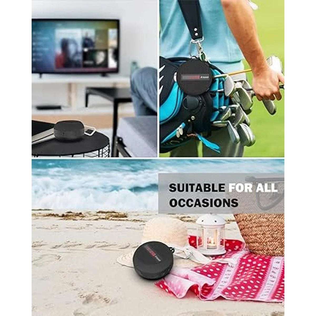 Inwa Altavoz Bluetooth portátil altavoz de bicicleta con_6