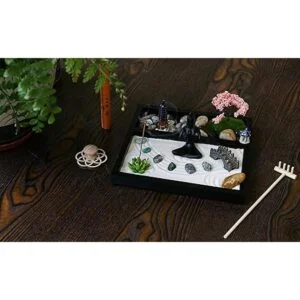Kit de jardín Zen de meditación de escritorio kit de_5