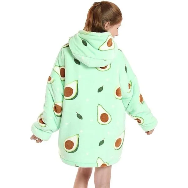 Manta con capucha para niños y niñas linda sudadera de_3