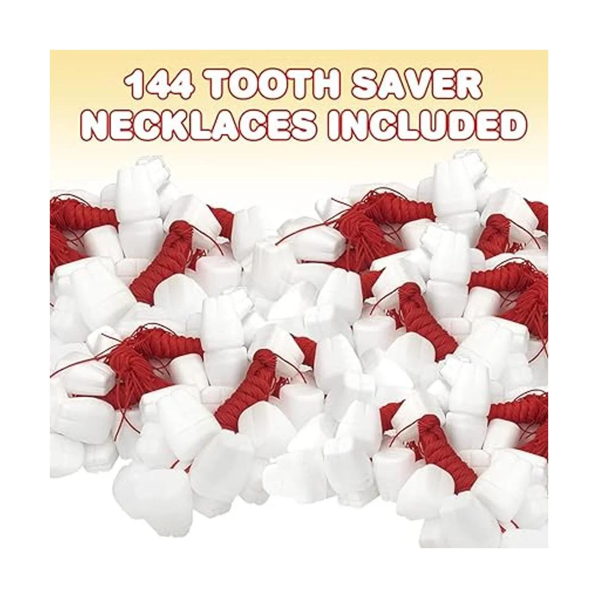 ArtCreativity Juego de 144 collares para guardar dientes_2