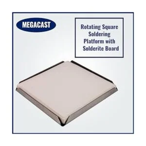 MegaCast Plataforma de soldadura cuadrada giratoria con_2