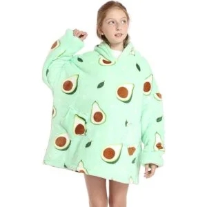 Manta con capucha para niños y niñas linda sudadera de_1