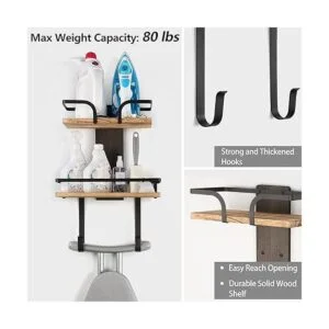 VINAEMO Soporte de pared para tabla de planchar soporte_3