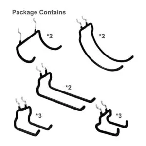 12 ganchos de tablero de clavijas resistentes para_2