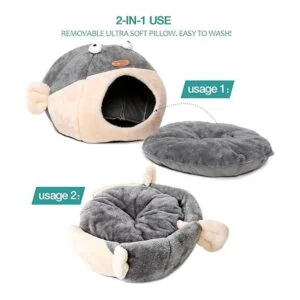 Camas para gatos de interior Cama para gatos con_4