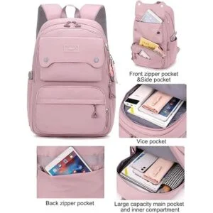 Mochila casual para adolescentes y niñas mochila de_5