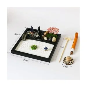 Kit de jardín Zen de meditación de escritorio kit de_6