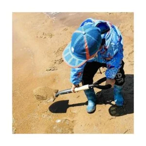 Pala para excavar Pala redonda pequeña de 28 pulgadas con_3