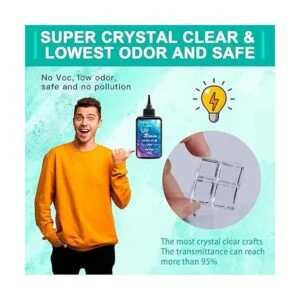 JDiction Nuevo kit de resina UV con luz resina dura súper_4