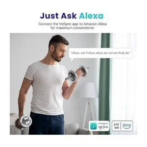 Etekcity Báscula inteligente para peso corporal y grasa_5