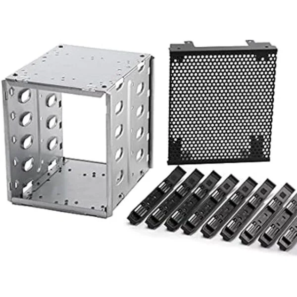 Jaula de disco duro de acero inoxidable 5.25 a 5 x 3.5_3
