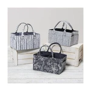 Sammy Lou Organizador plegable de fieltro floral diseño_6