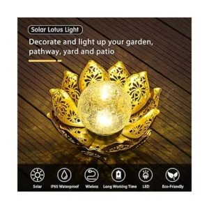 GIGALUMI Luces solares para decoración de jardín al aire_2
