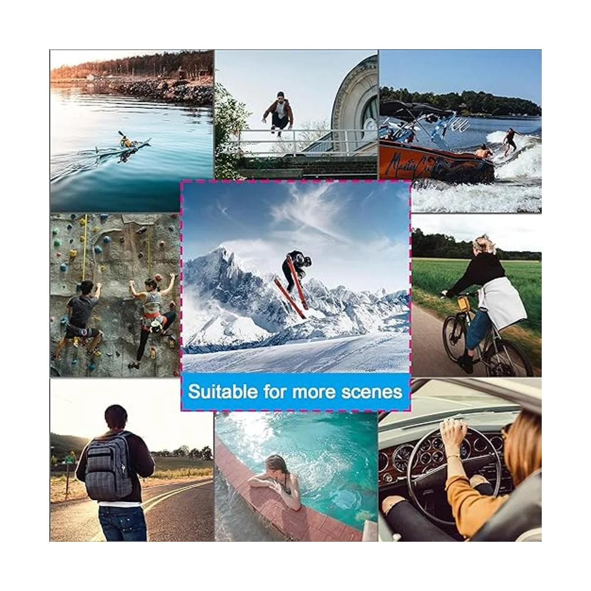 Kit combinado de accesorios para cámara de acción 44 en 1_7