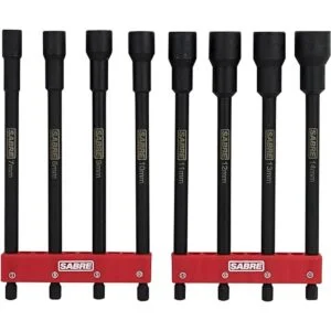 Sabre Tools Juego de 8 tuercas magnéticas de impacto_1
