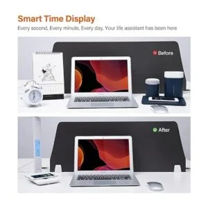 Poukaran Lámpara LED de escritorio con cargador_2