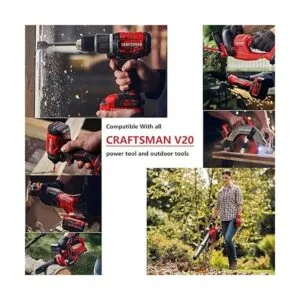 CMCB104 V20 Cargador rápido de repuesto para Craftsman_7