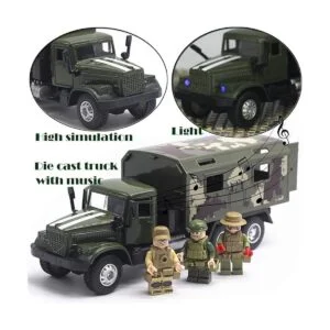 OTONOPI Camión militar blindado modelo de vehículo de_5